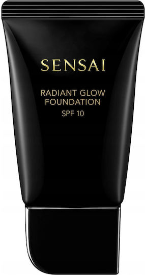 Sensai Фон дьо тен Лилав/Бял SPF10 Кафяв Беж 30мл