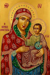 Olympus Diamond Painting "panagia Ierosolimitissa" Ψηφιδωτό Μωσαικό "παναγία Ιεροσολυμίτισσα" 60x40
