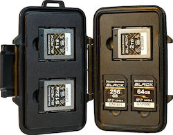 Delkin Delkin Weather Resistant Case Cfexpress Type B Holder 3xcfexpress Type B/2xsd 2xmicrosd