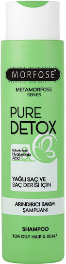 Morfose Metamorfose Pure Detox Σαμπουάν Βαθύ Καθαρισμού, 400ml