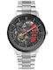 Pierre Lannier Men's Watch Automatic With Silver Metal Bracelet