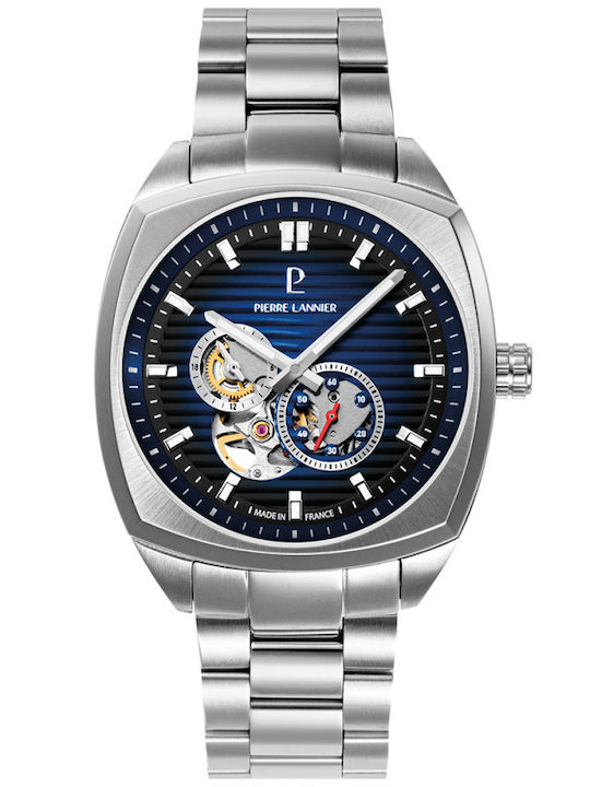 Pierre Lannier Men's Watch Automatic with Silve...