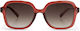 Looplabb Ochelari De Citit Pentru Femei +2.50 În Culoare Burgundy