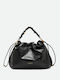 Leather Women's Crossbody Bag Black