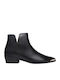 Stiefeletten Damen Cowboy Schwarz