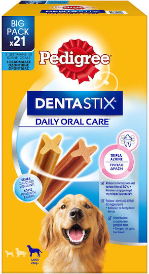 Pedigree Dentastix Лакомство за кучета 270гр 3бр