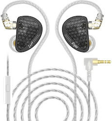 KZ Hi-Fi слушалки за ушите AS16 Pro с микрофон Черни KZ Hi-Fi слушалки за ушите AS16 Pro с микрофон Черни