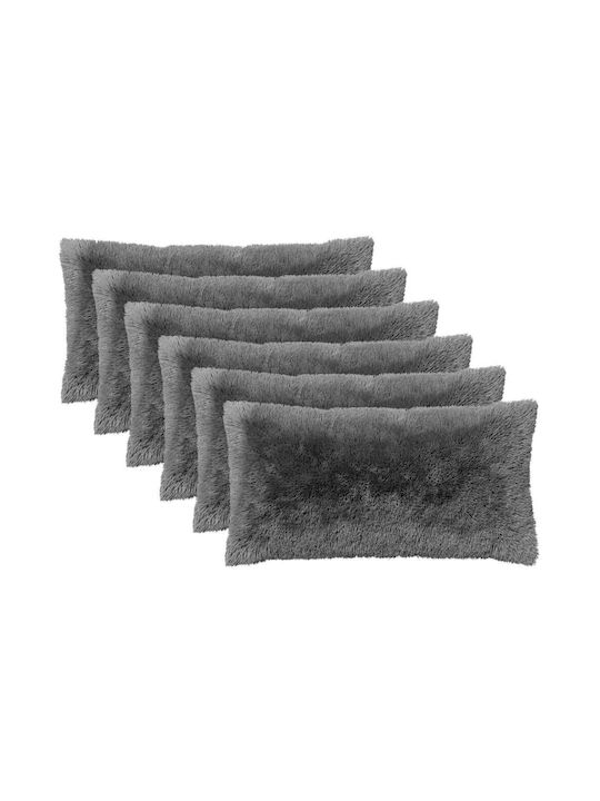 vidaXL Sofa-Kissen Heerlen Fleece Hellgrün 40x70cm