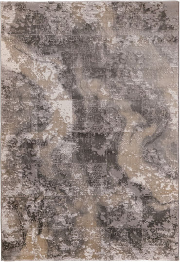 Tzikas Carpets Elements 91257-295 Σετ Μοντέρνα Χαλιά Κρεβατοκάμαρας Γκρι 3τμχ