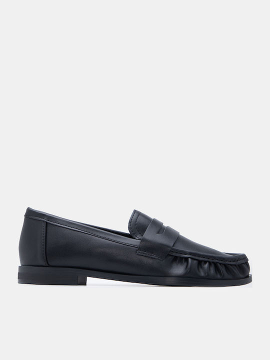 Luigi Women's Moccasins In Black Color