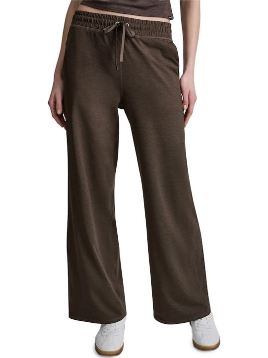 DKNY Γυναικείο Υφασμάτινο Παντελόνι Espresso