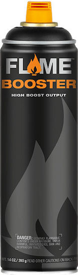 Flame Paint Flame Acrylic Spray Paint with Matt Effect Black 500ml