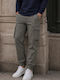 Men's Cargo Trousers Regular Fit Grey