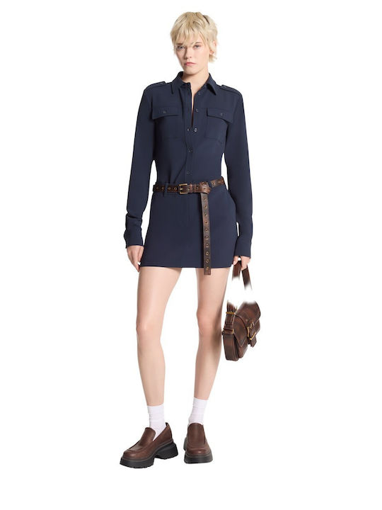 Long Sleeve Women's Shirt Blue