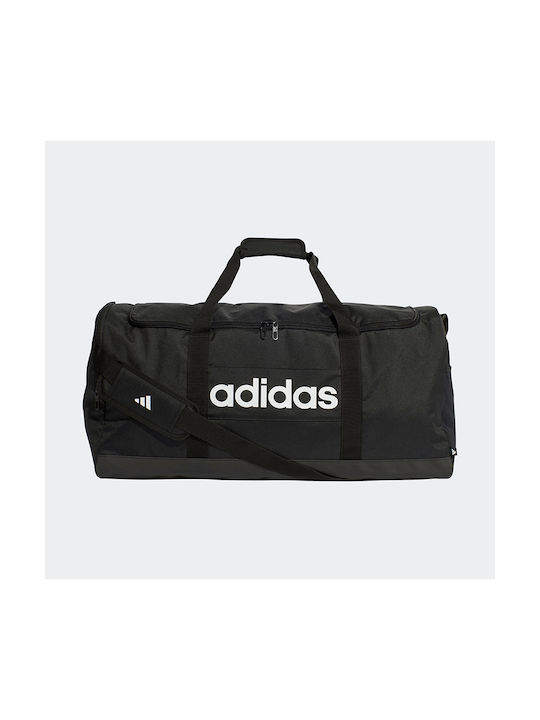 adidas Linear Duffel Shoulder Bag for Gym Black