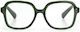 Looplabb Ochelari De Citit Pentru Femei +1.00 În Culoare Verde