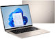 Asus Vivobook 14 X1407AA-LY010W 14 Zoll FHD+ (Ultra 5-325/16GB/512GB SSD/W11 Startseite) Platin Gold (Englisch US Tastatursprache)