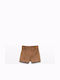 Kids Fabric Shorts/Bermuda Beige
