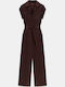 Women's Dark Brown Jumpsuit
