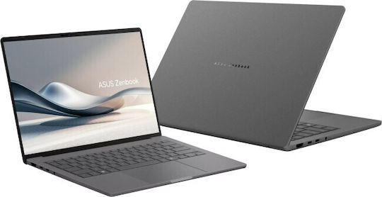 Asus Zenbook A14 OLED UX3407NA-QD174W 14" FHD+ (Snapdragon-X2 Elite X2E88100/16GB/512GB SSD/W11 Home) with Charger 100W Iceland Gray (US Keyboard)
