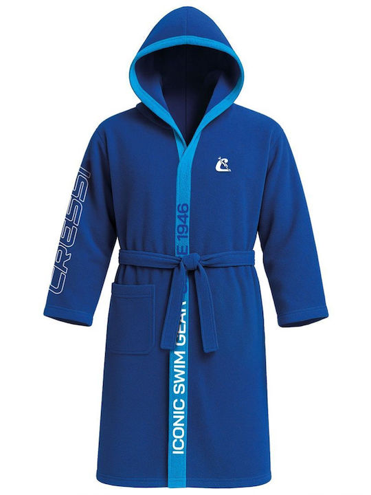 Cressi Sub Μπουρνούζι Κολυμβητηρίου Ενηλίκων Microfiber Μπλε