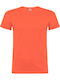 Roly Ανδρικό Διαφημιστικό T-shirt Coral