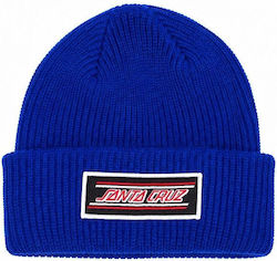 Santa Cruz Beanie Unisex Strickmütze in Blau