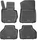 БМВ X3 F25 2010-2017 БМВ X4 F26 2014-2018 Гумени Черни Килими За Кола Car Mats Rezaw Plast 4 Бр