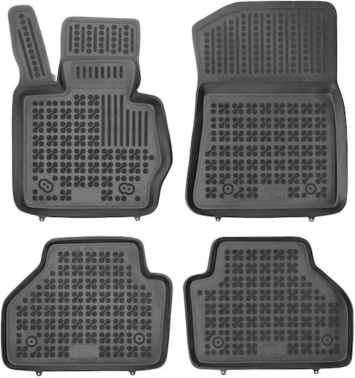 БМВ X3 F25 2010-2017 БМВ X4 F26 2014-2018 Гумени Черни Килими За Кола Car Mats Rezaw Plast 4 Бр