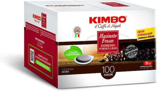 Kimbo Capsule Espresso Compatibile cu Mașini E.S.E. Pod 100 bucăți