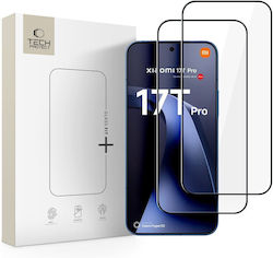 Tech-protect Glass Fit+ 2τμχ Xiaomi 17t Pro Μαύρο Tech-protect Glass Fit+ 2τμχ Xiaomi 17t Pro Μαύρο