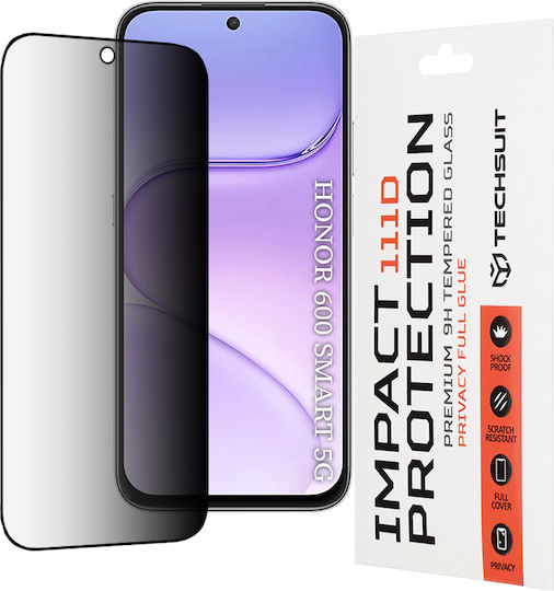 Techsuit 111d Privacy Full Glue Honor 600 Smart Black
