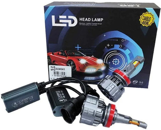Λάμπα Αυτοκινήτου Canbus V8e 9005/hb3 65w 6000k Led Head Lamp 024061