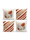 Aberto Design Aberto Design Dekorativer Kissenbezug Mehrfarbig 43x43cm