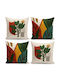 Aberto Design Aberto Design Dekorativer Kissenbezug Mehrfarbig 43x43cm