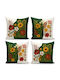 Aberto Design Aberto Design Dekorativer Kissenbezug Mehrfarbig 43x43cm