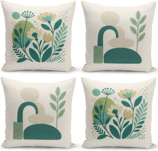 Aberto Design Decorative Pillow Case Multi 43x43cm