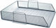 Foska Ablagekorb Draht 26x34x7,5 Silber Hy36574
