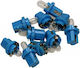 Maxgear Крушки за автомобил Червени 12V 1.2W 10 бр