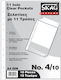 Skag Folii de Arhivare Translucide A4 11 Găuri 1 Buc 6-73421