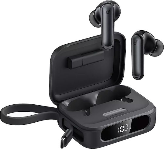 Soundcore by Anker P41i Ultimate MFi In-ear Bluetooth Handsfree Headphones with Sweat Resistance and Charging Case Black