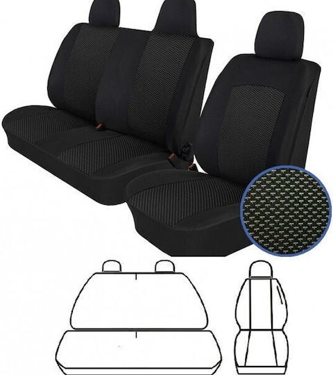 Atra Autositzbezüge Set 3 Stück Polyester