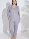 Boyraz Boyraz Damen Schlafanzug Set Mehrfarbig