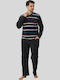 Boyraz Winter Herrenpyjama Boyraz Anthrazi