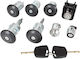 Ford Transit Connect 2006 Set 8 Lock Inserts Complete Set