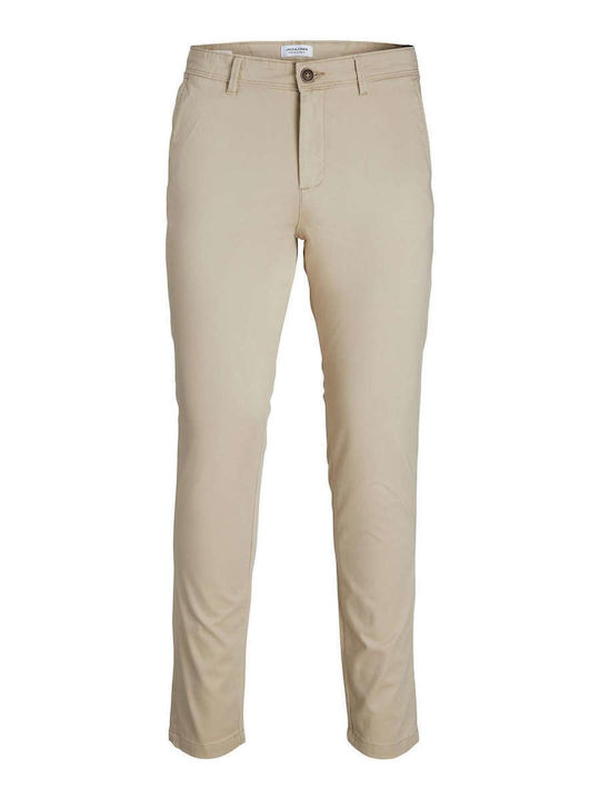 Jack & Jones Men's Chino Slim Fit Oxford Tan