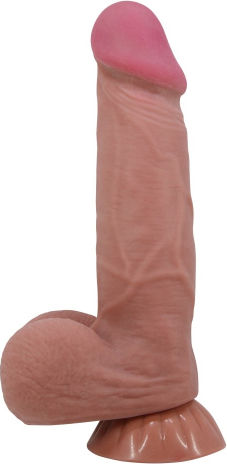 Baile Dildo Realistic Dildo Cu Ventuză Flesh