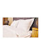 Valeria Home Set Huse Pentru Pilote 200x220cm Dublu Cu 2 Fețe De Pernă & 1 Cearșaf Alb