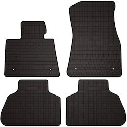 Covorașe Auto Din Cauciuc BMW X6 F16 SUV 2014-2020 Negre Fixate Covorașe Auto Din Cauciuc BMW X6 F16 SUV 2014-2020 Negre Fixate