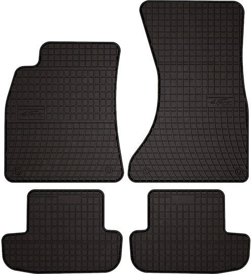 Rubber Car Mats Audi A5 8t Coupe 2008-2018 Black Fitted